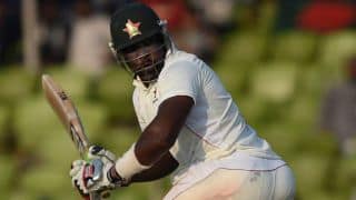 Hamilton Masakadza revives Zimbabwe to 169-4 at stumps, Day 1 against West Indies Hamilton Masakadza revives Zimbabwe to 169-4 at stumps, Day 1 against West Indies